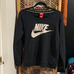 Nike, M, black pull-over